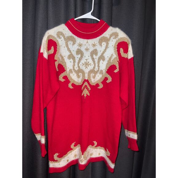Ugly Christmas Sweater Xmas Size Large - Picture 1 of 3